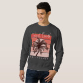 Surfparadies Westküste Kalifornien Sweatshirt (Vorne ganz)