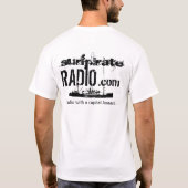 surfpirateRADIO Punkt-COM T-Shirt (Rückseite)
