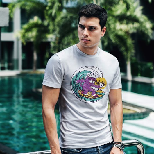 Surfpizza Cat T-Shirt