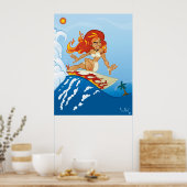 Surfposter Poster (Küche)