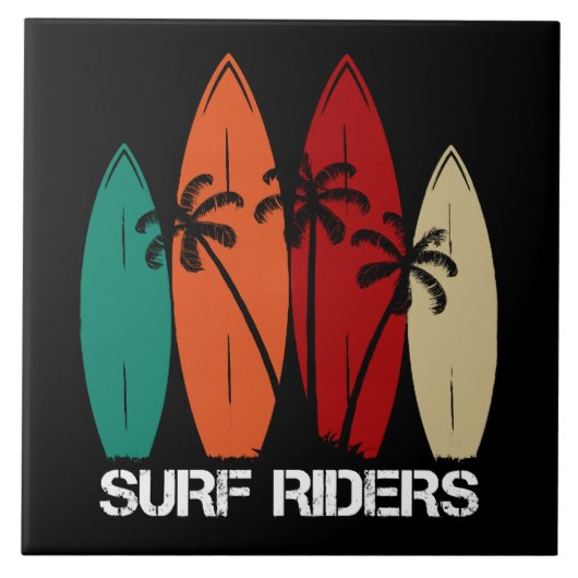 Surfreiter Fliese (Vorderseite)