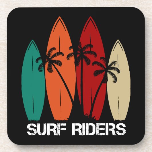 Surfreiter Getränkeuntersetzer (Vorderseite)