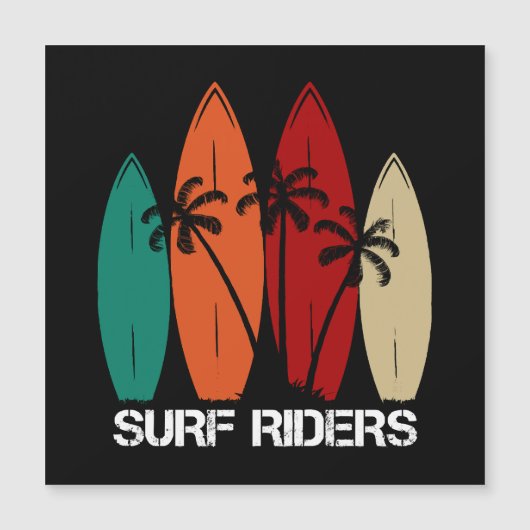 Surfreiter Magnetkarte (Vorderseite)
