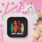 Surfreiter Pappteller (Party)