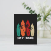 Surfreiter Postkarte (Stehend Vorderseite)