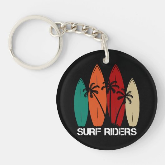 Surfreiter Schlüsselanhänger (Vorderseite)