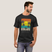 Surfrider Beach Malibu California Surfing P T-Shirt (Vorne ganz)