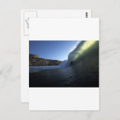 Surfröhre perfekte Welle Peru Postkarte (Vorne/Hinten)