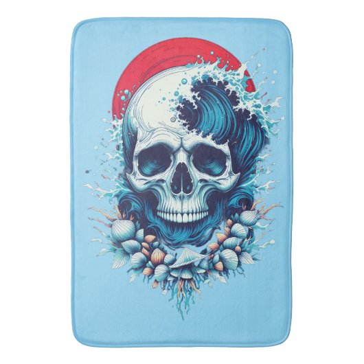 Surf's Last Ride Badematte (Vorderseite Vertikal)