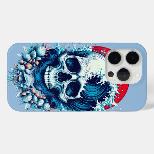 Surf's Last Ride Case-Mate iPhone Hülle (Rückseite (Horizontal))