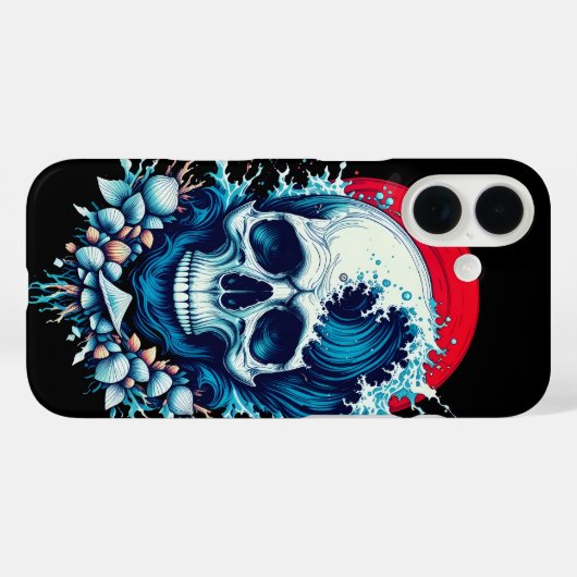 Surf's Last Ride Case-Mate iPhone Hülle (Rückseite (Horizontal))