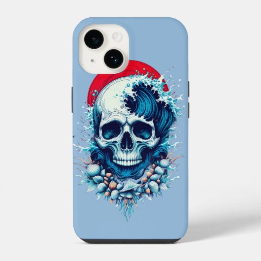 Surf's Last Ride iPhone Hülle (Rückseite)