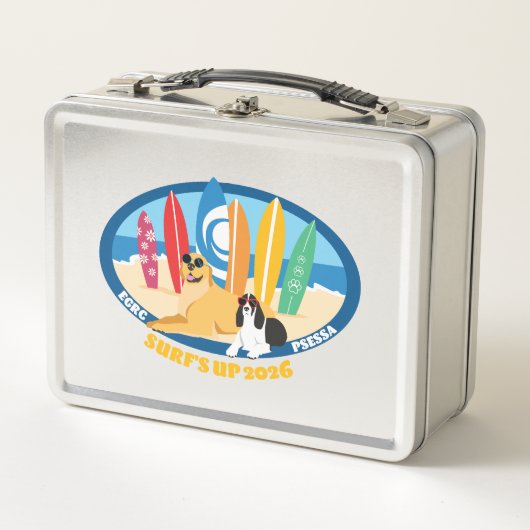Surfs Up 2026 Metal Lunch Box (Vorderseite)