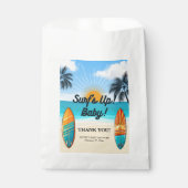 Surf's Up Baby - Babydusche Geschenktütchen (Vorderseite)