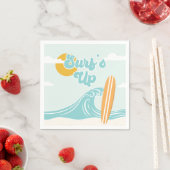 Surf's Up Beach Geburtstag Napkins Serviette (Beispiel)