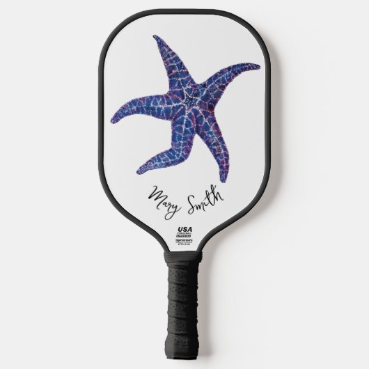 "Surfs Up" Benutzerdefiniertes Pickleball-Paddel Pickleball Schläger (Rückseite)