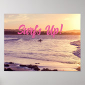 Surf's Up Byron Bay Poster (Vorne)
