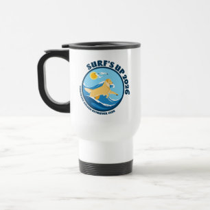 Surfs Up Goldener Becher Reisebecher