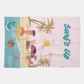 Surf's Up Kitchtuch Geschirrtuch (Horizontal)