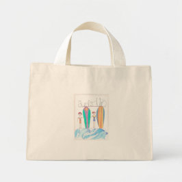 Surfs Up Mini-Tasche Mini Stoffbeutel