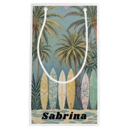 Surf's Up, Pastellstil Personalisiert Kleine Geschenktüte