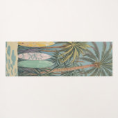 Surf's Up, Pastellstil Personalisiert Yogamatte (Rückseite (Horizontal))