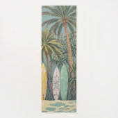 Surf's Up, Pastellstil Personalisiert Yogamatte (Rückseite)