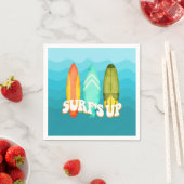 Surfs Up Surfboard Geburtstagsfeier Serviette (Beispiel)
