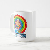 Surf's Up Surfen Kaffeetasse (Vorderseite Links)