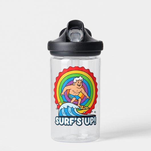 Surf's Up Surfen Trinkflasche (Vorne)