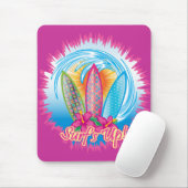 Surf's Up - Surfer Girl Mousepad (Mit Mouse)