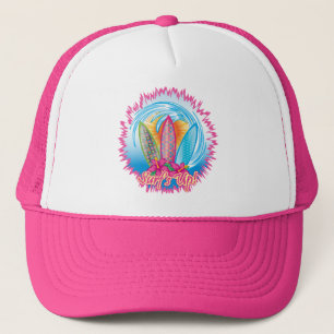 Surf's Up - Surfer Girl Truckerkappe