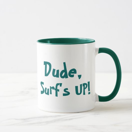 SURF'S UP! Tasse (Rechts)
