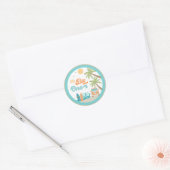 Surf's Up The Big One Birthday Party Fevor Sticker (Umschlag)