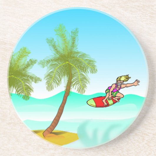 Surf's Up Untersetzer (Vorne)