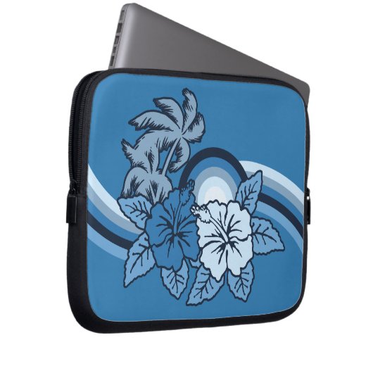 Surfsafari Hawaiian Neoprene Wetsuit Laptopschutzhülle (Vorne Rechts)