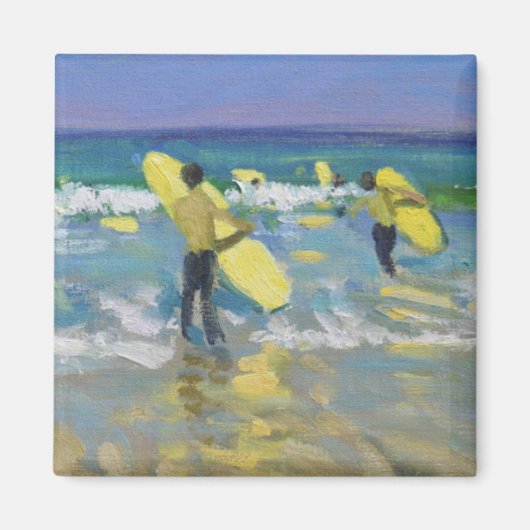 Surfschule in St. Ives Magnet (Vorne)