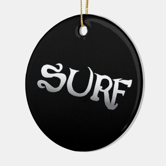 Surfschwarz, runder Ornament (Links)