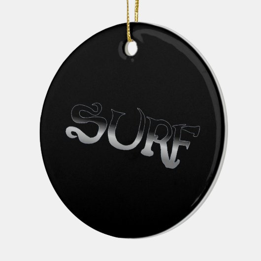 Surfschwarz, runder Ornament (Links)