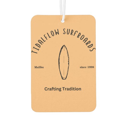 Surfshop Autolufterfrischer (Rückseite)