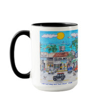 Surfshop-Tasse