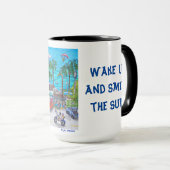 Surfshop-Tasse Tasse (VorderseiteRechts)