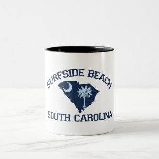 Surfside Strand Zweifarbige Tasse