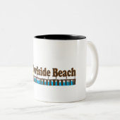 Surfside Strand Zweifarbige Tasse (VorderseiteRechts)