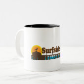 Surfside Strand Zweifarbige Tasse (Vorderseite Links)