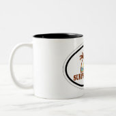 Surfside Strand Zweifarbige Tasse (Links)