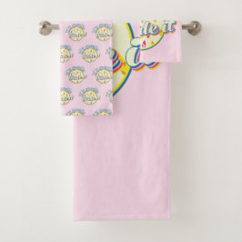 Surfsommer, wenn es schwemmt reiten badhandtuch set