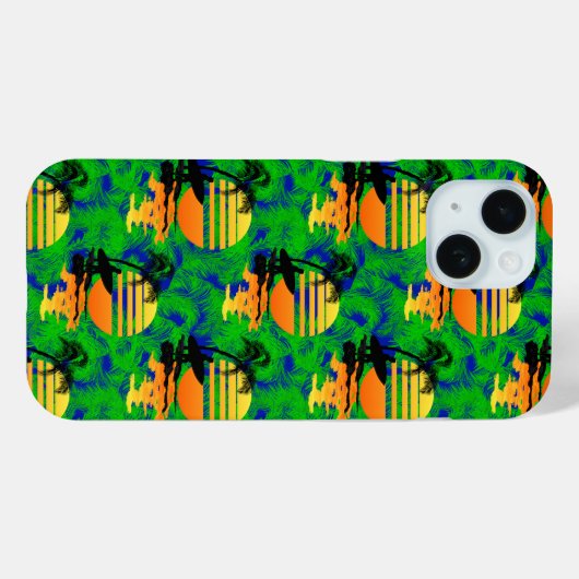 Surfsonne Case-Mate iPhone Hülle (Rückseite (Horizontal))