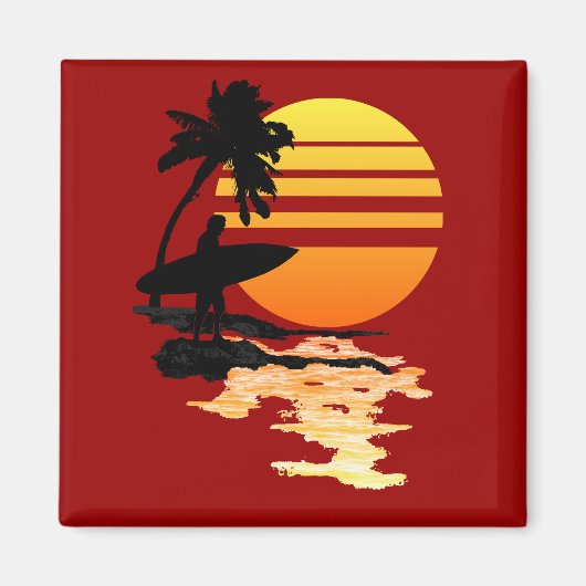Surfsonnengang Magnet (Vorne)