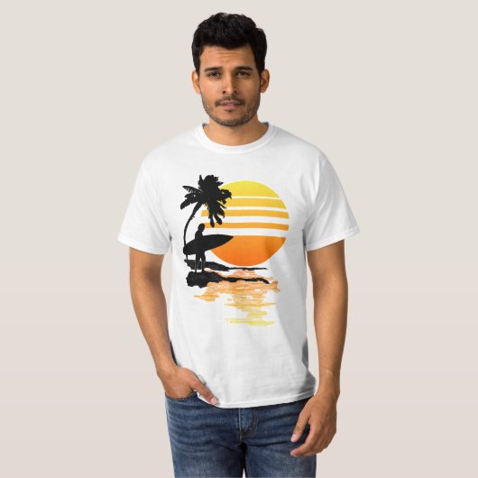 Surfsonnengang T-Shirt (Vorne ganz)